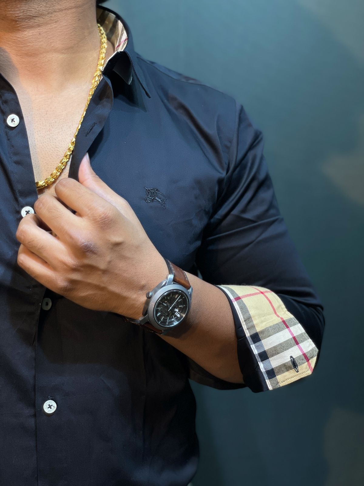 Very Premium Quality Plain Shirt With Soft Shine